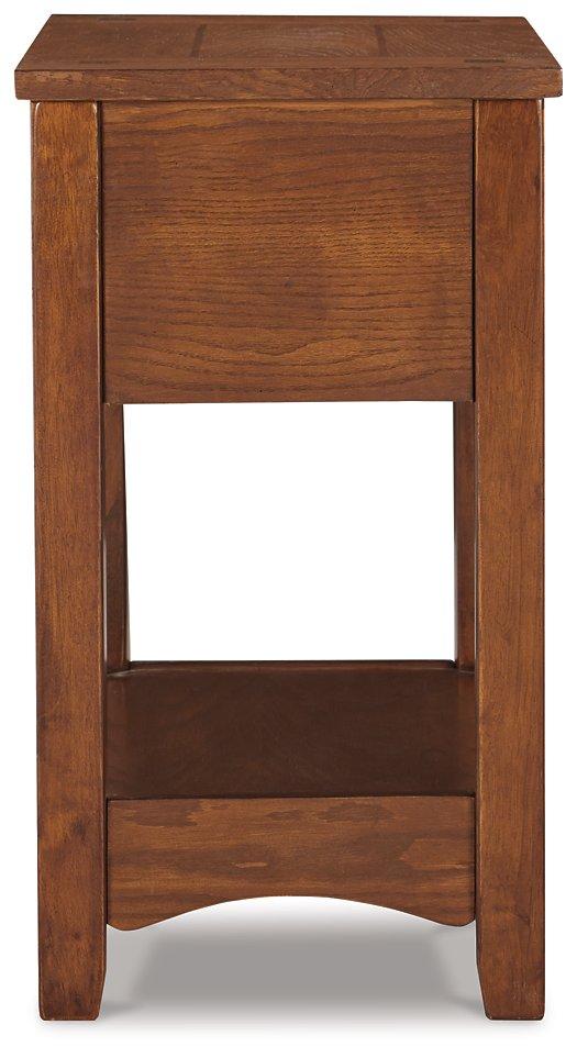 Breegin Chairside End Table - Ideal Furniture (Fresno,CA)