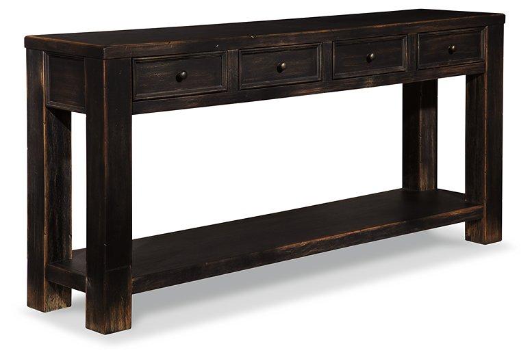Gavelston Sofa/Console Table - Ideal Furniture (Fresno,CA)