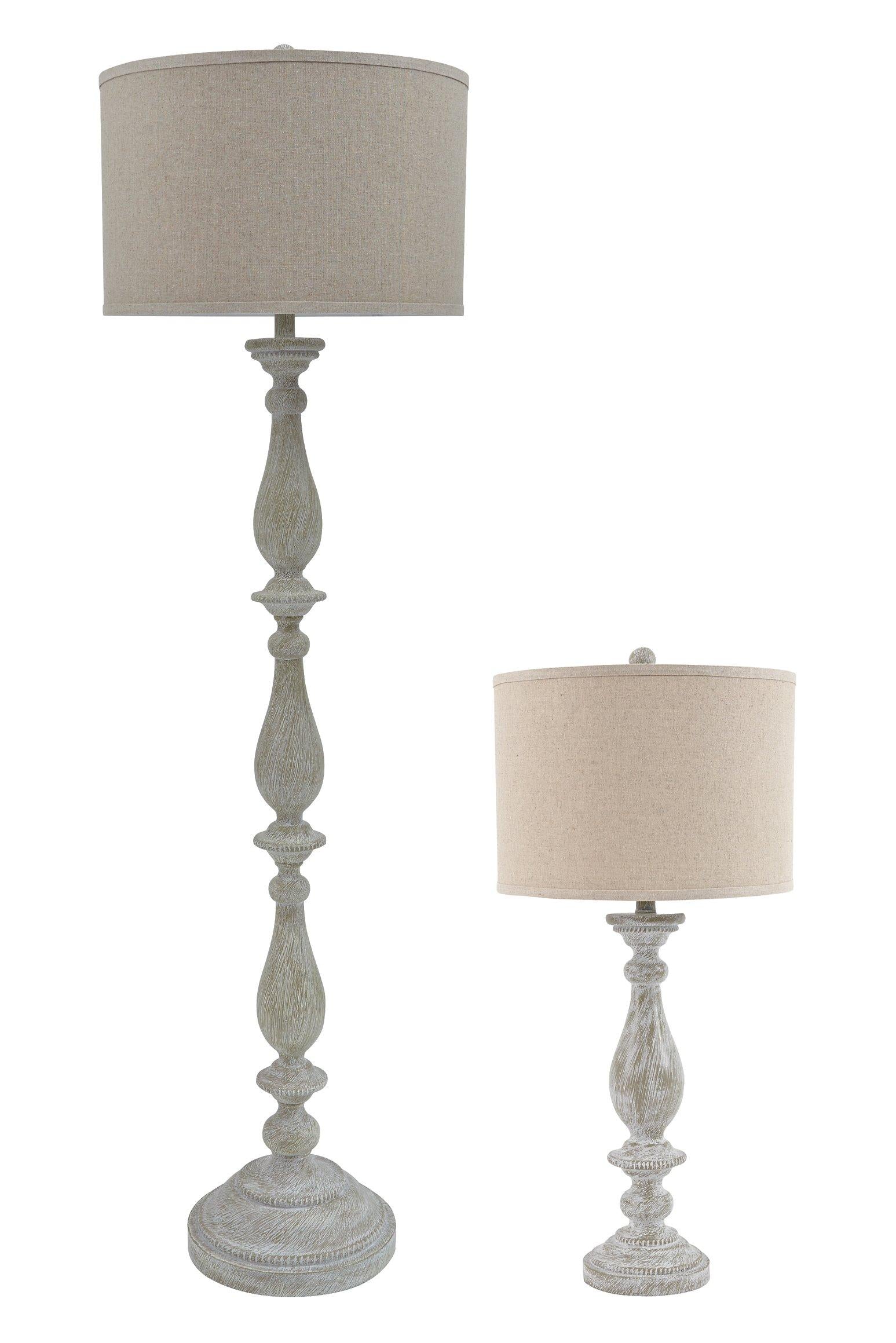 Bernadate Lamp Set - Ideal Furniture (Fresno,CA)