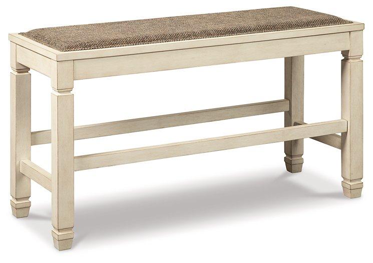 Bolanburg Counter Height Dining Bench - Ideal Furniture (Fresno,CA)