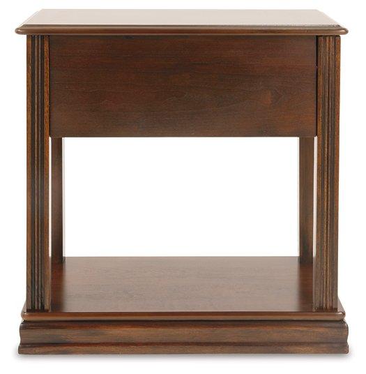 Breegin Chairside End Table - Ideal Furniture (Fresno,CA)