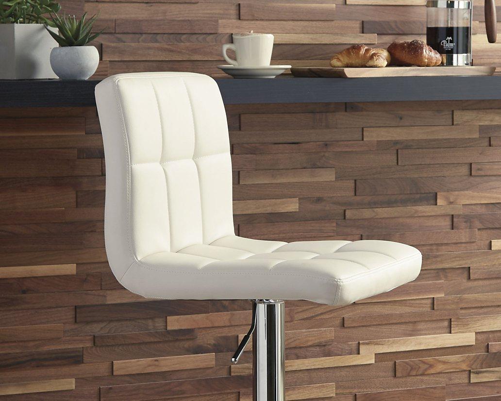 Bellatier Adjustable Height Bar Stool - Ideal Furniture (Fresno,CA)