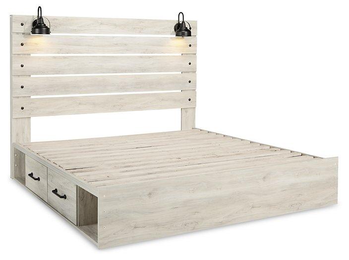 Cambeck Bed with 2 Storage Drawers - Ideal Furniture (Fresno,CA)