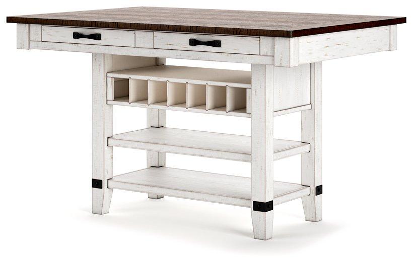 Valebeck Counter Height Dining Table - Ideal Furniture (Fresno,CA)