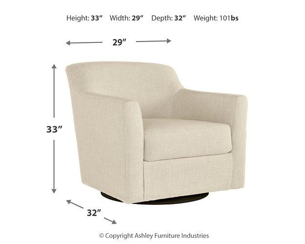 Bradney Swivel Accent Chair - Ideal Furniture (Fresno,CA)