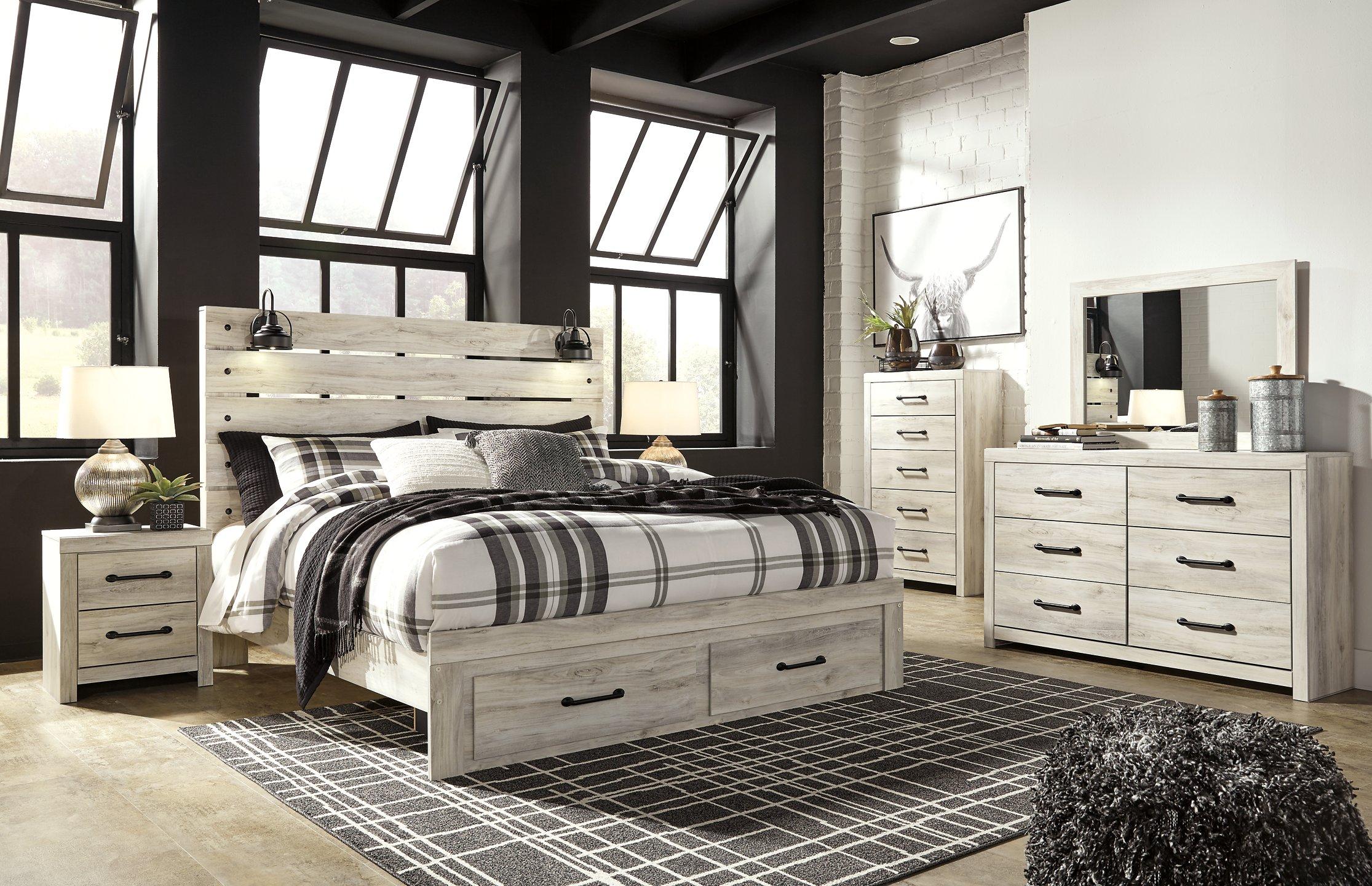 Cambeck Bed with 2 Storage Drawers - Ideal Furniture (Fresno,CA)