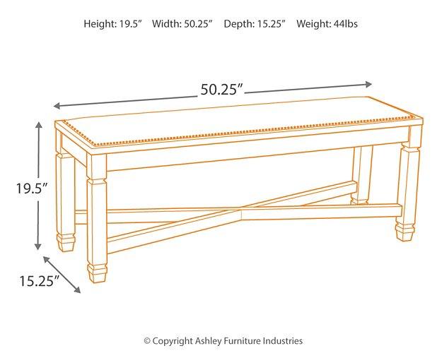Bolanburg Dining Bench - Ideal Furniture (Fresno,CA)