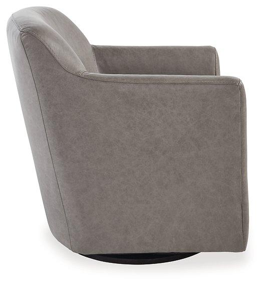 Bradney Swivel Accent Chair - Ideal Furniture (Fresno,CA)