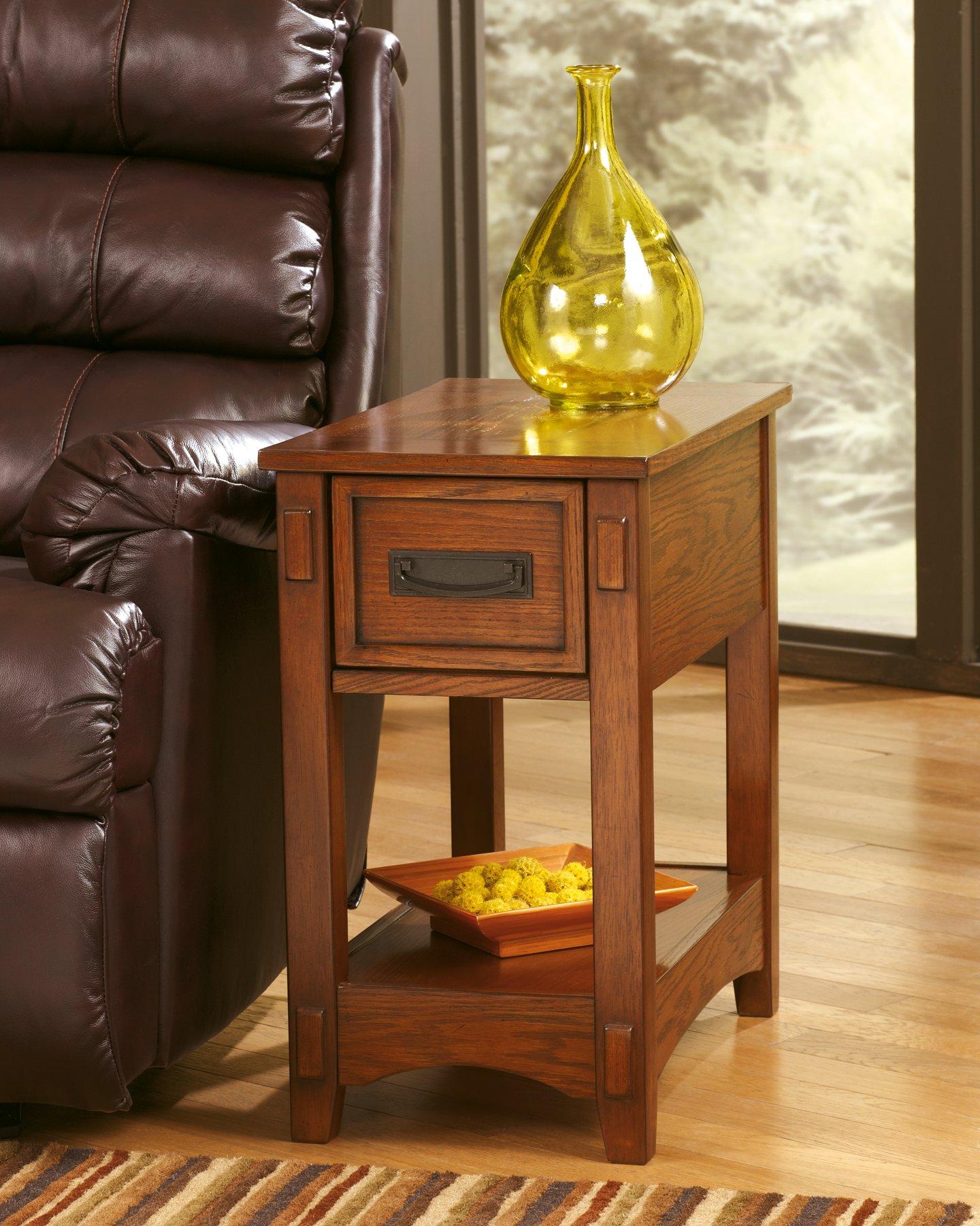 Breegin Chairside End Table - Ideal Furniture (Fresno,CA)