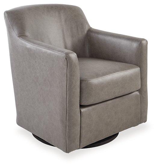 Bradney Swivel Accent Chair - Ideal Furniture (Fresno,CA)