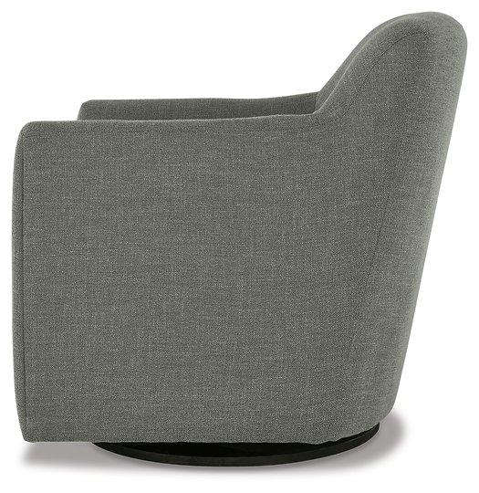 Bradney Swivel Accent Chair - Ideal Furniture (Fresno,CA)