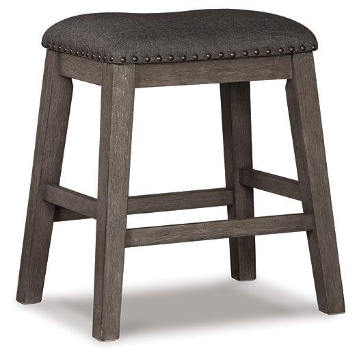 Caitbrook Counter Height Upholstered Bar Stool - Ideal Furniture (Fresno,CA)