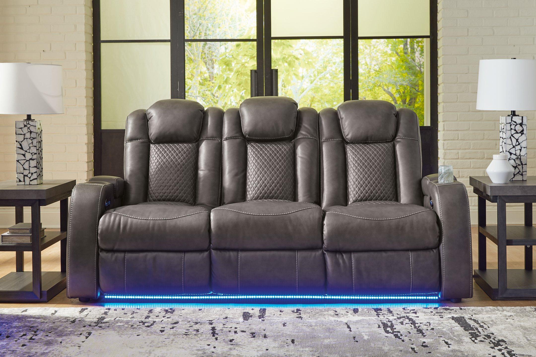 Fyne-Dyme Power Reclining Sofa - Ideal Furniture (Fresno,CA)