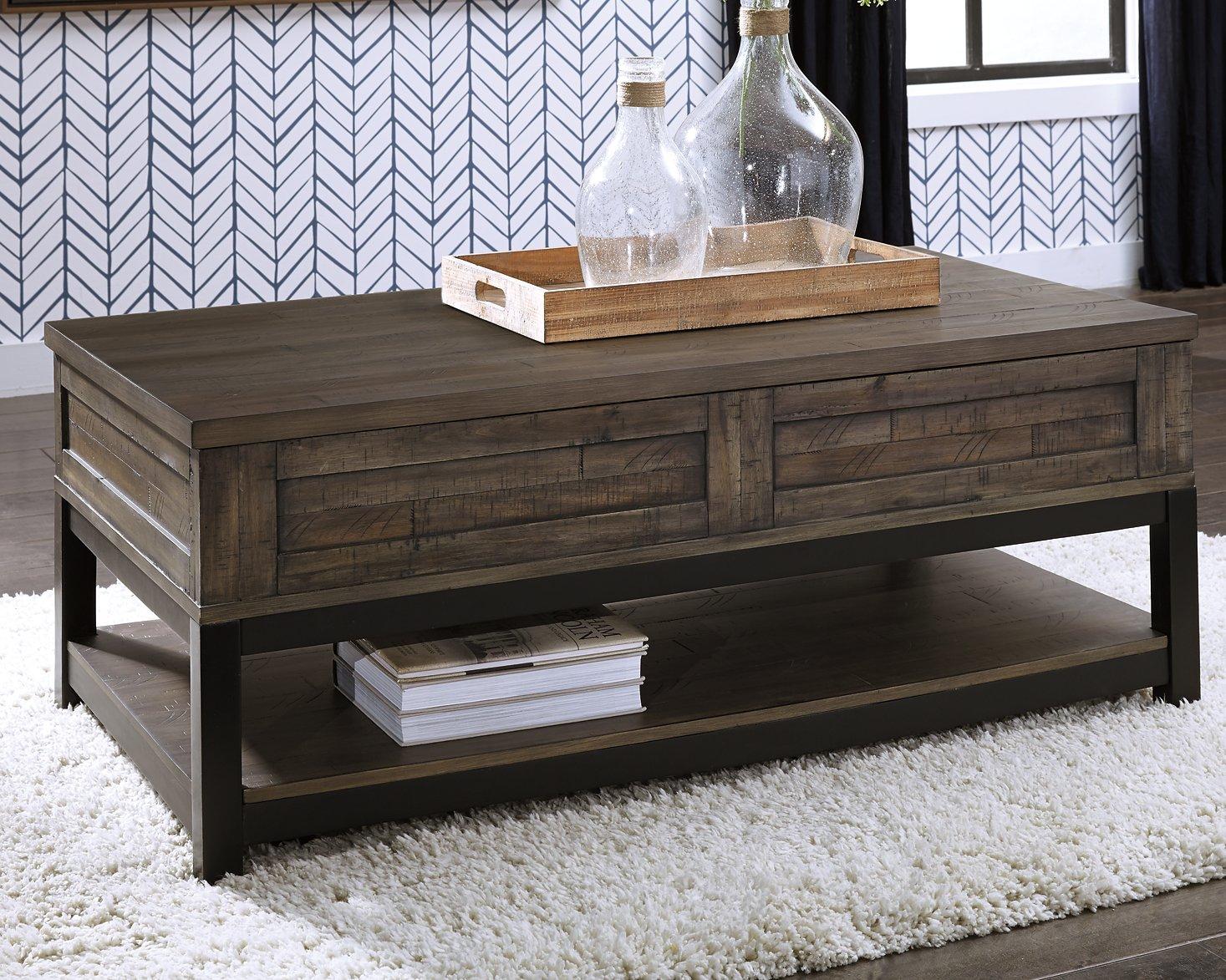 Johurst Coffee Table with Lift Top - Ideal Furniture (Fresno,CA)