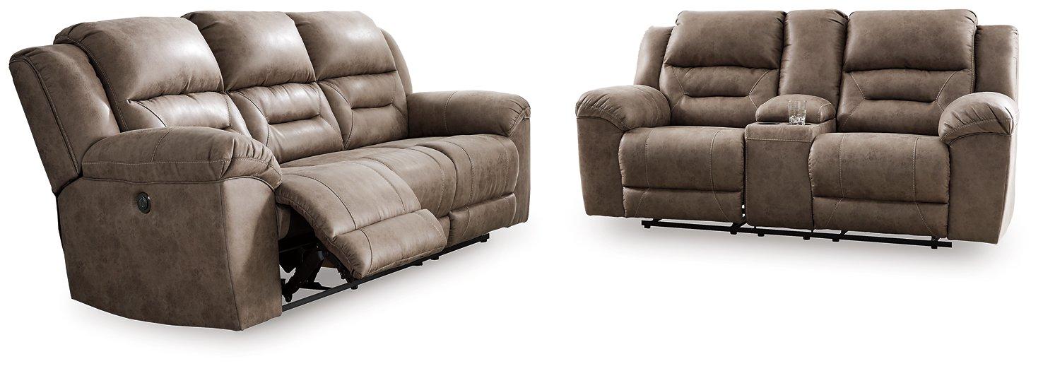 Stoneland Living Room Set - Ideal Furniture (Fresno,CA)