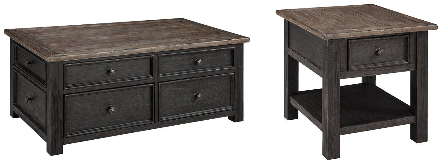 Tyler Creek Table Set - Ideal Furniture (Fresno,CA)