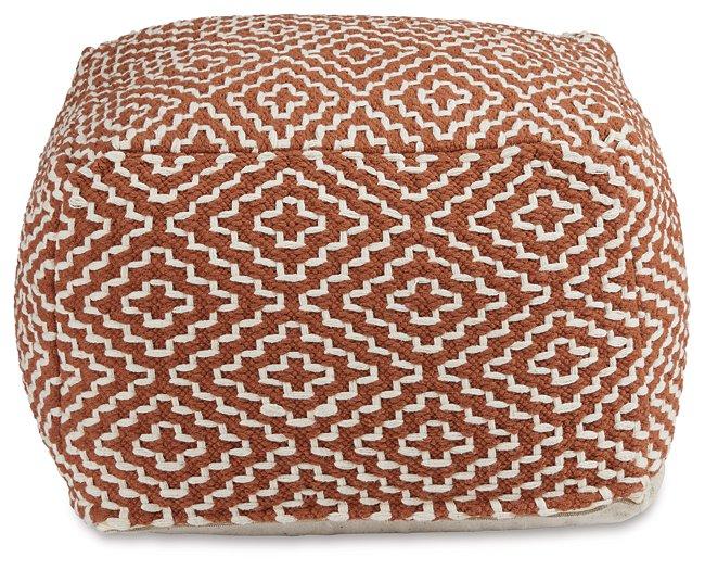 Brynnsen Pouf - Ideal Furniture (Fresno,CA)