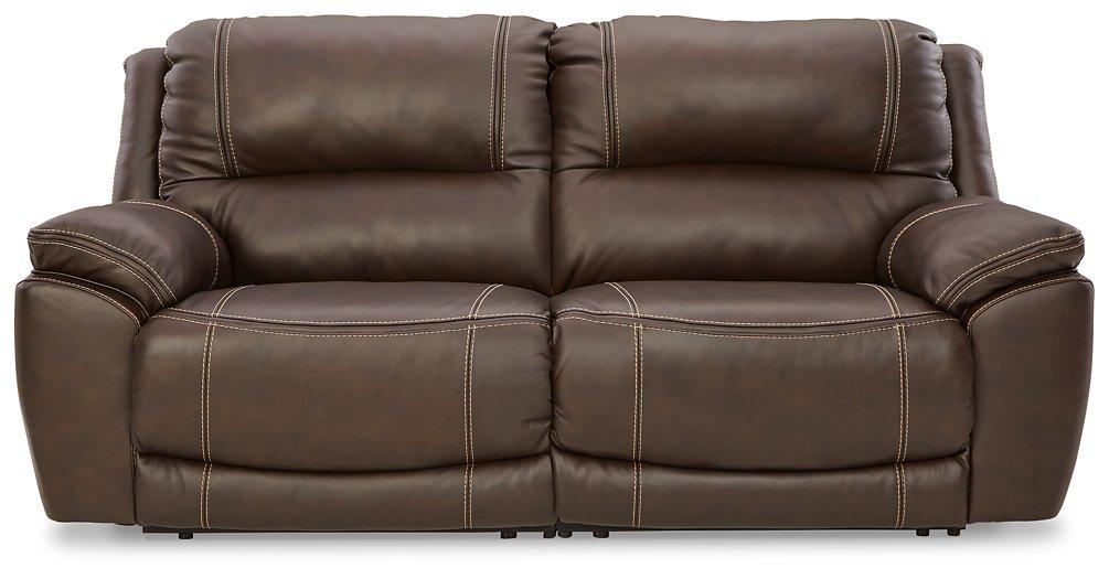 Dunleith Power Reclining Sectional Loveseat - Ideal Furniture (Fresno,CA)