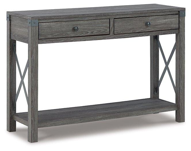 Freedan Sofa/Console Table - Ideal Furniture (Fresno,CA)