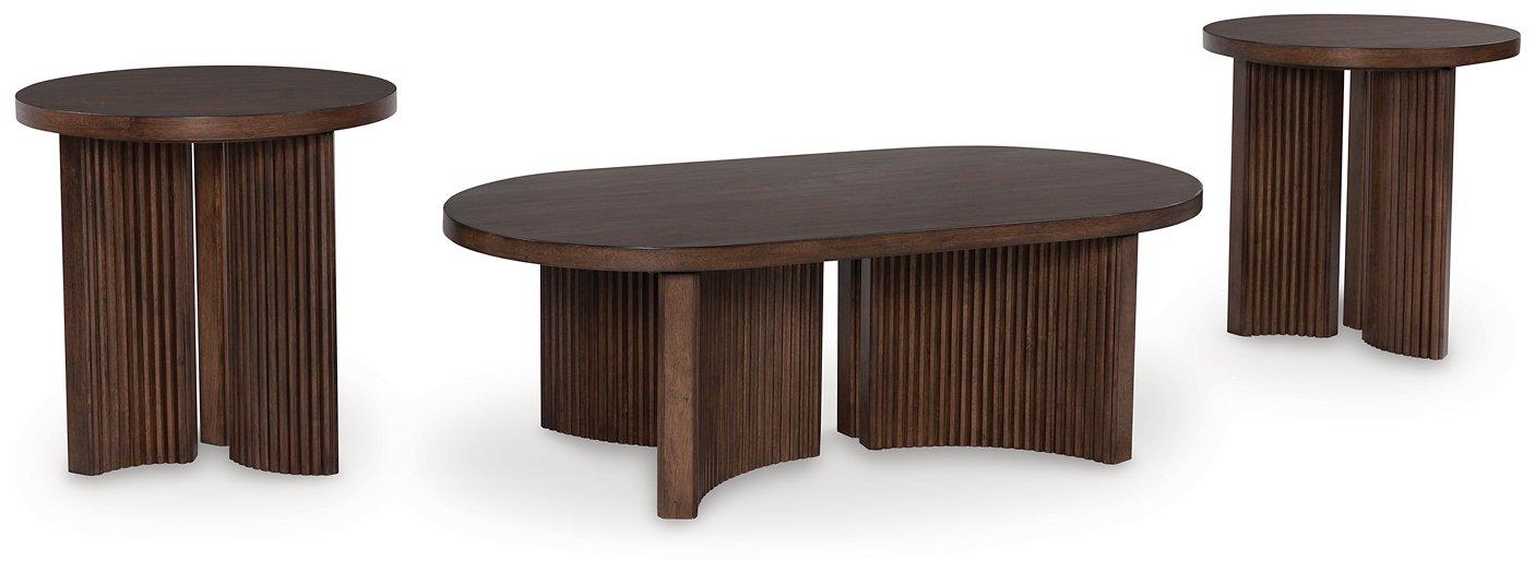 Korestone Occasional Table Set - Ideal Furniture (Fresno,CA)