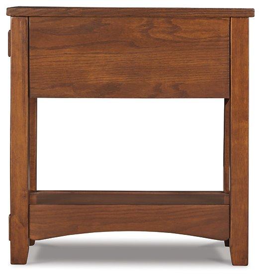 Breegin Chairside End Table - Ideal Furniture (Fresno,CA)
