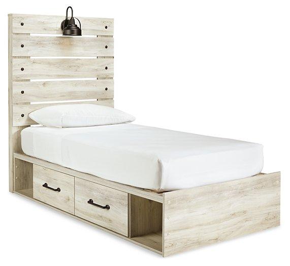 Cambeck Bed with 2 Storage Drawers - Ideal Furniture (Fresno,CA)