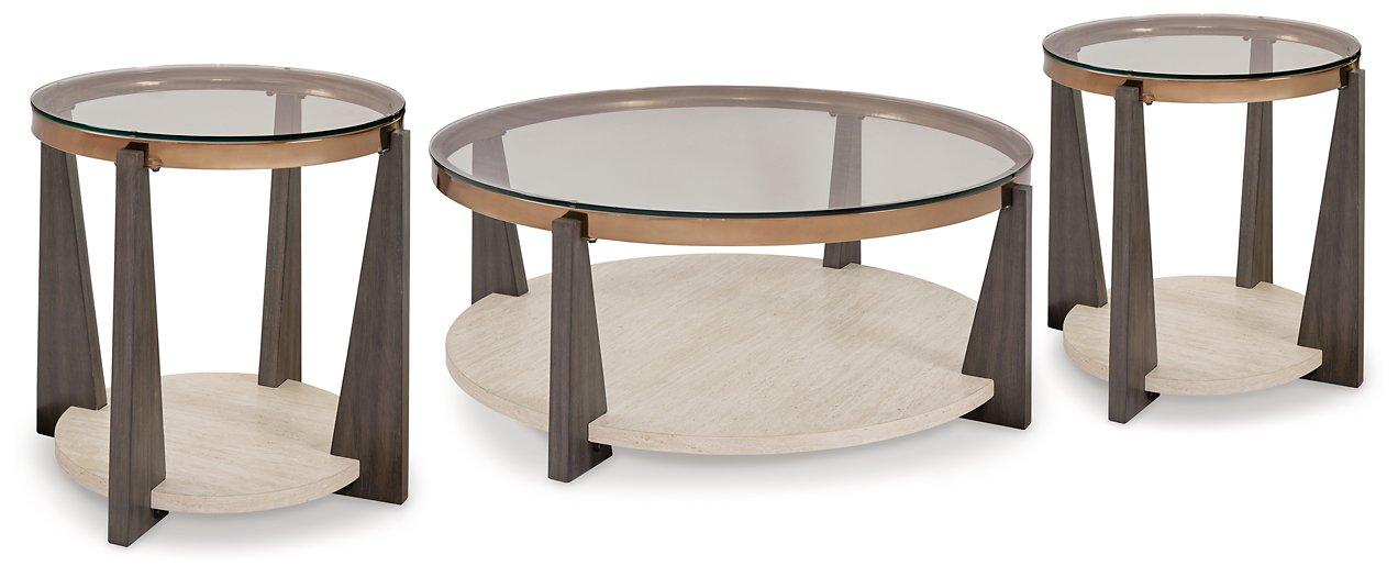 Frazwa Occasional Table Set - Ideal Furniture (Fresno,CA)