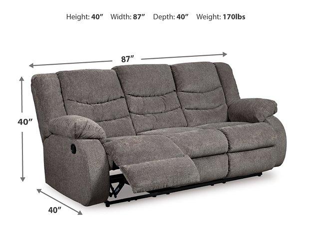 Tulen Reclining Sofa - Ideal Furniture (Fresno,CA)