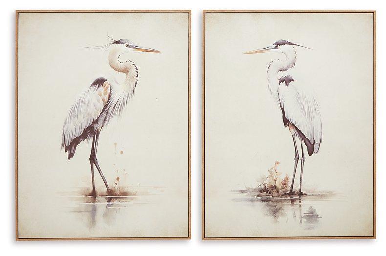 Aubinell Wall Art (Set of 2) - Ideal Furniture (Fresno,CA)