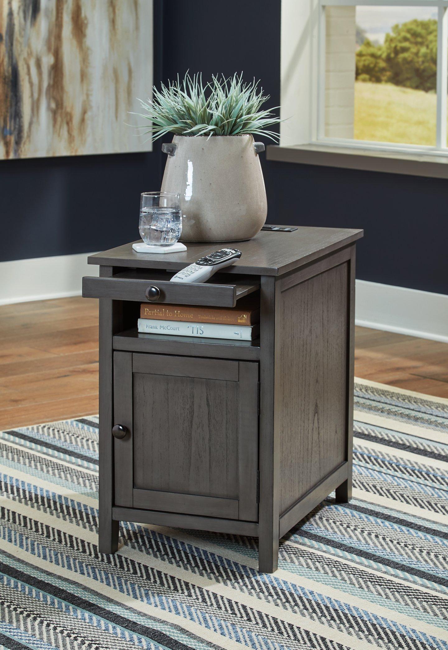 Treytown Chairside End Table - Ideal Furniture (Fresno,CA)