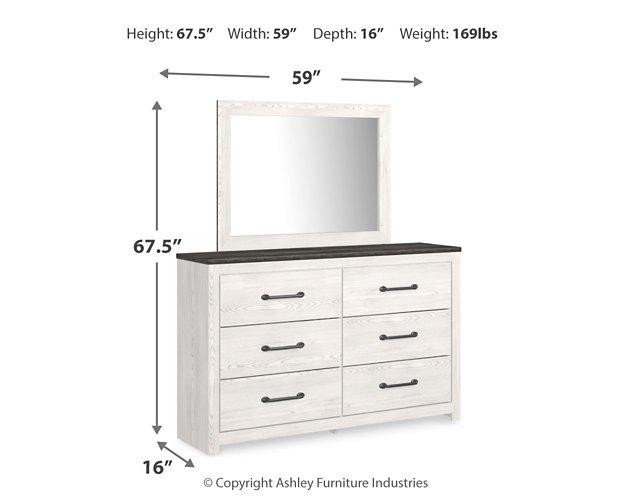 Gerridan Dresser and Mirror - Ideal Furniture (Fresno,CA)