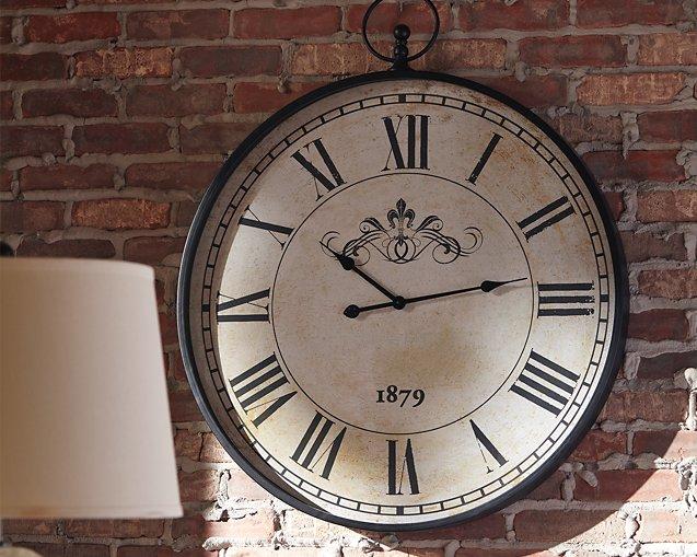 Augustina Wall Clock - Ideal Furniture (Fresno,CA)