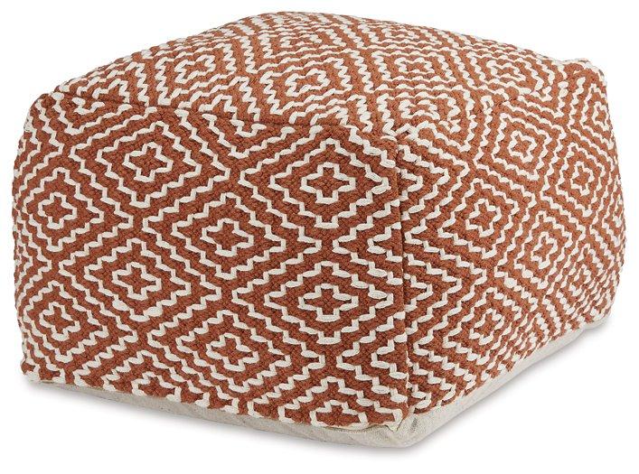 Brynnsen Pouf - Ideal Furniture (Fresno,CA)