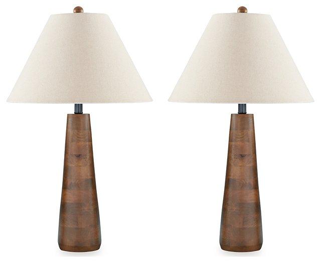 Danset Lamp Set - Ideal Furniture (Fresno,CA)
