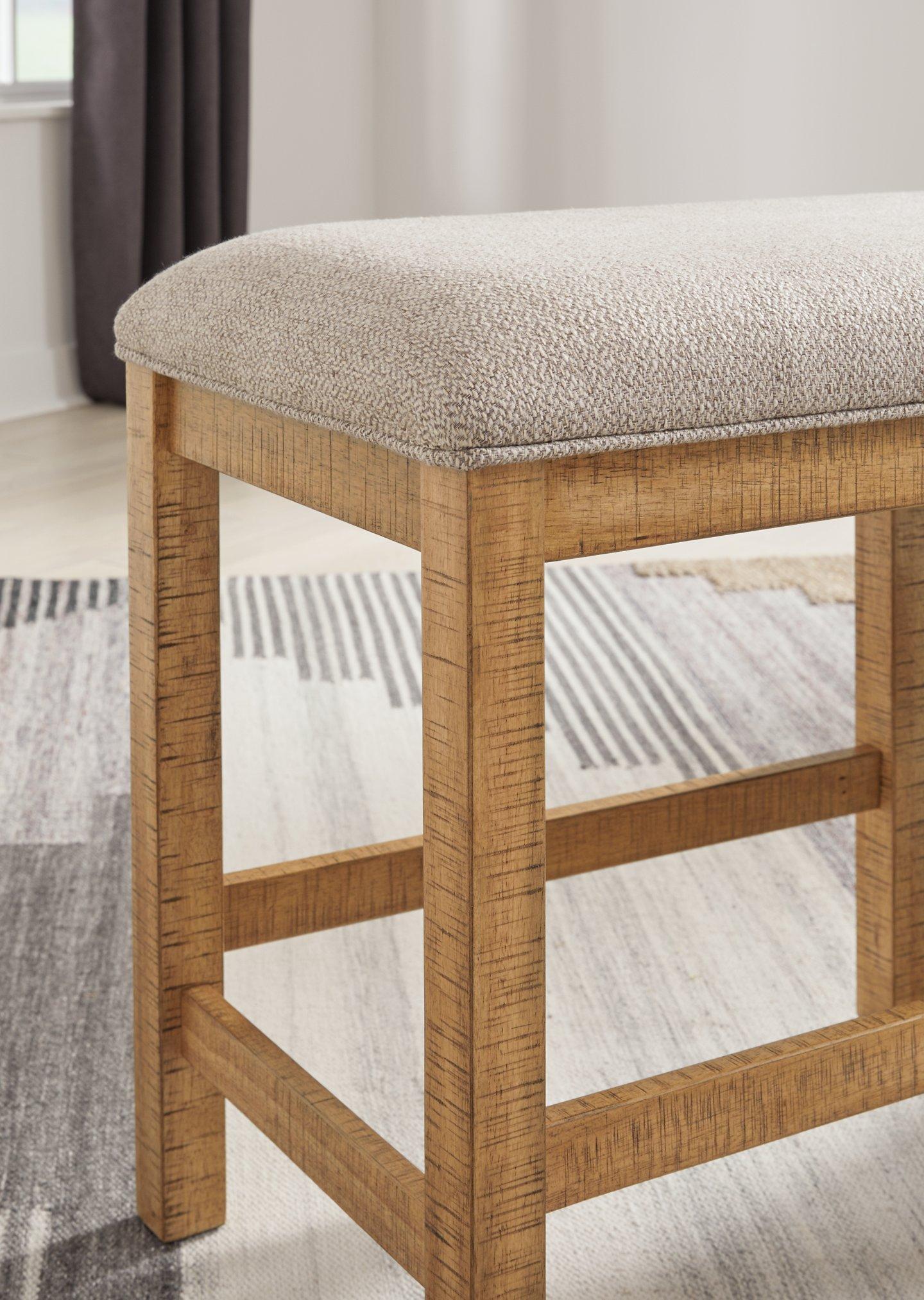 Havonplane 72" Counter Height Dining Bench - Ideal Furniture (Fresno,CA)