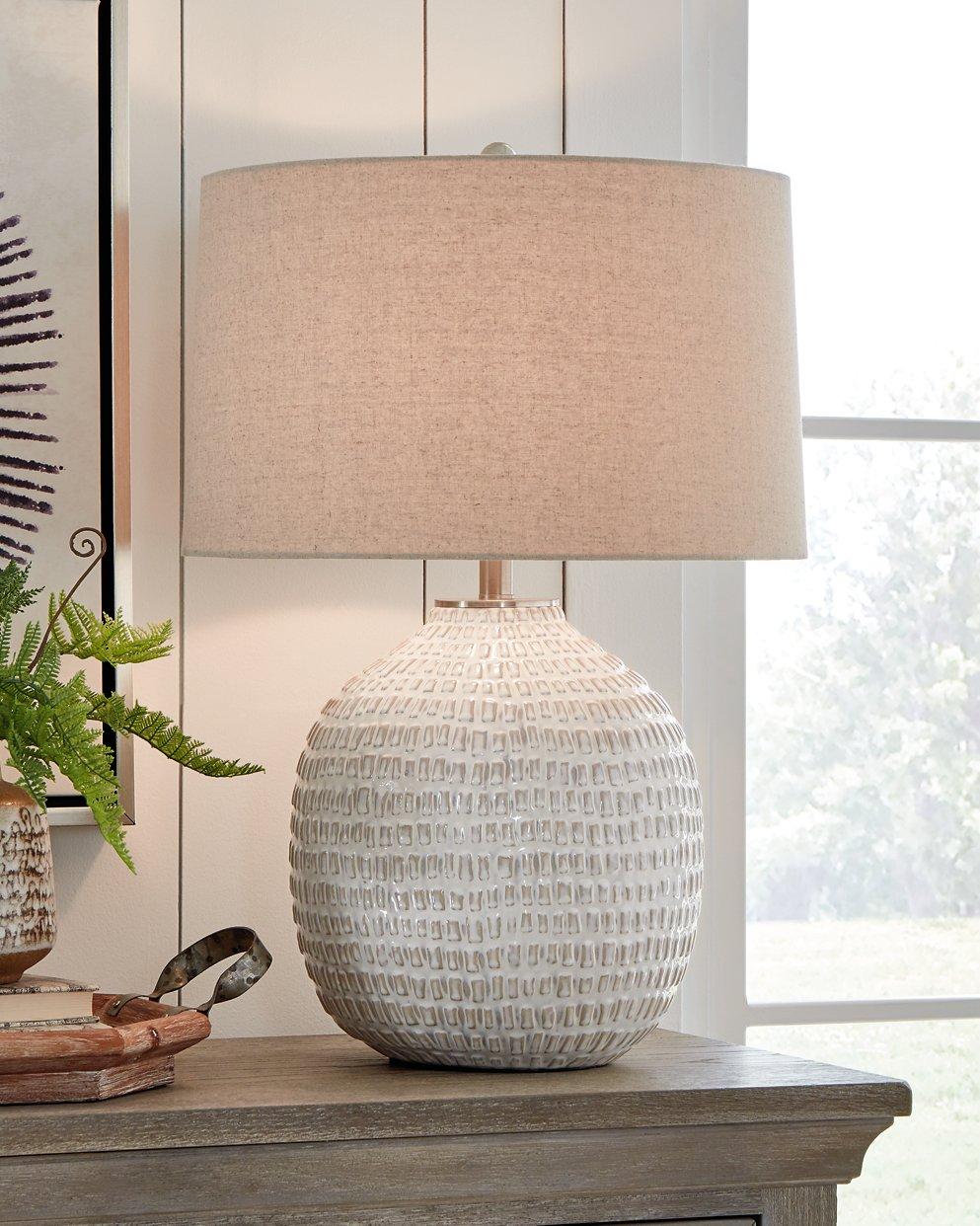 Jamon Table Lamp - Ideal Furniture (Fresno,CA)
