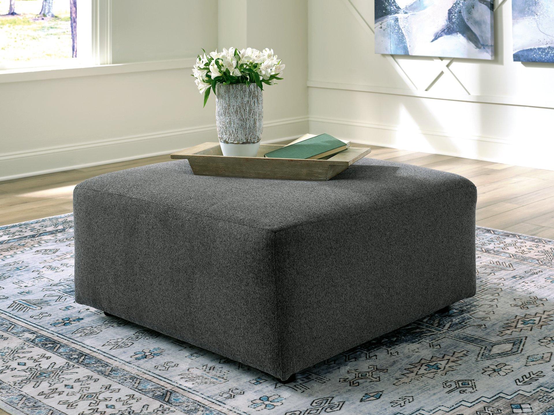 Edenfield Oversized Accent Ottoman - Ideal Furniture (Fresno,CA)