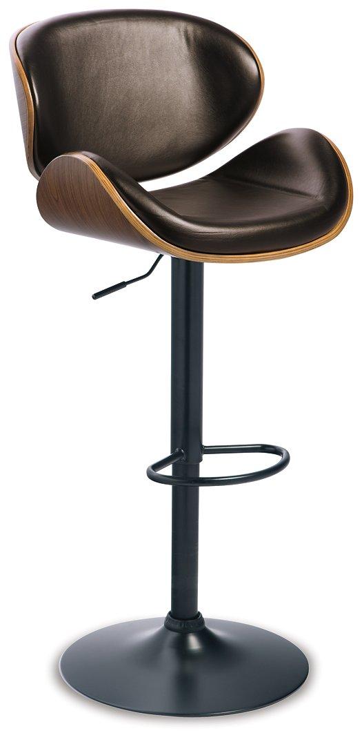Bellatier Adjustable Height Bar Stool - Ideal Furniture (Fresno,CA)
