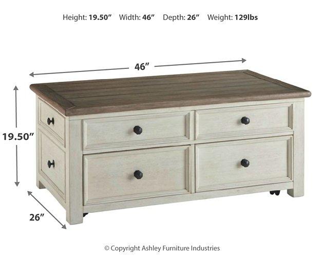 Bolanburg Coffee Table with Lift Top - Ideal Furniture (Fresno,CA)