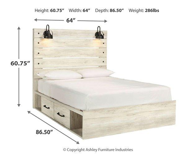 Cambeck Bed with 4 Storage Drawers - Ideal Furniture (Fresno,CA)