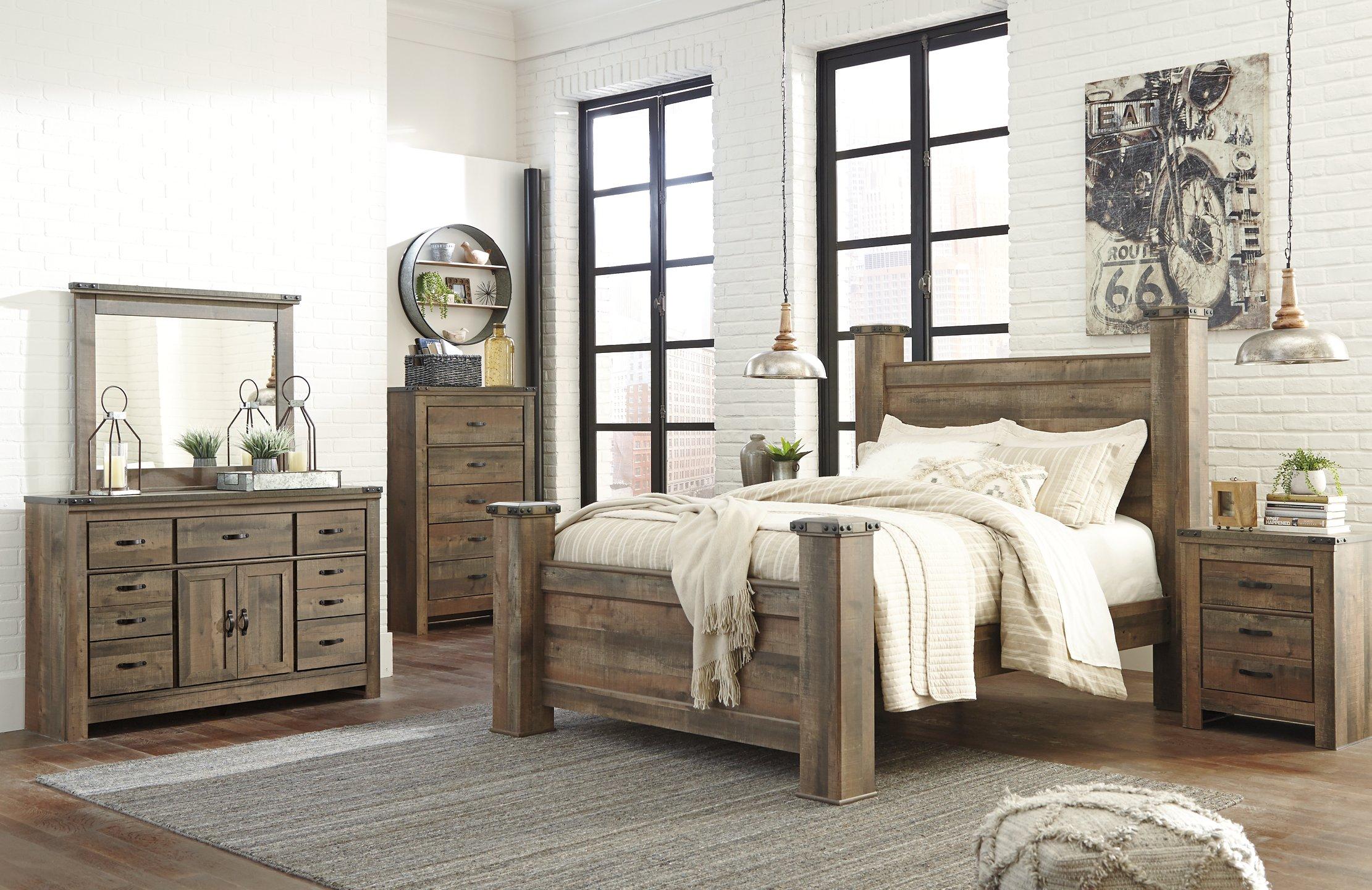 Trinell Bedroom Set - Ideal Furniture (Fresno,CA)
