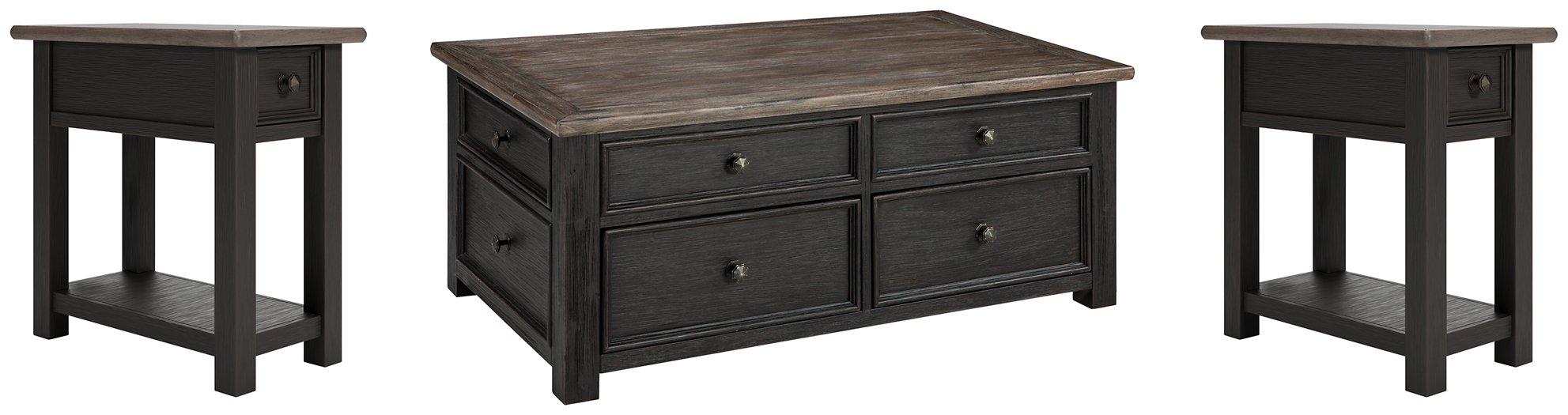 Tyler Creek Occasional Table Set - Ideal Furniture (Fresno,CA)