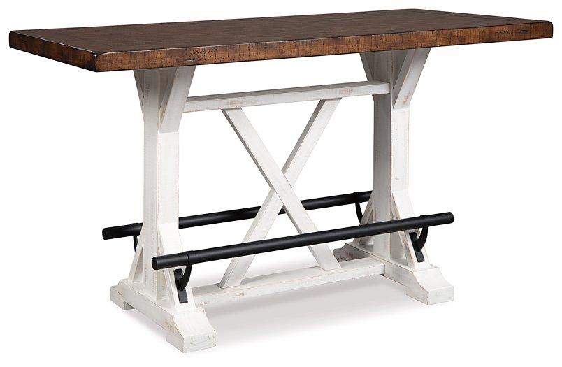 Valebeck Counter Height Dining Table - Ideal Furniture (Fresno,CA)