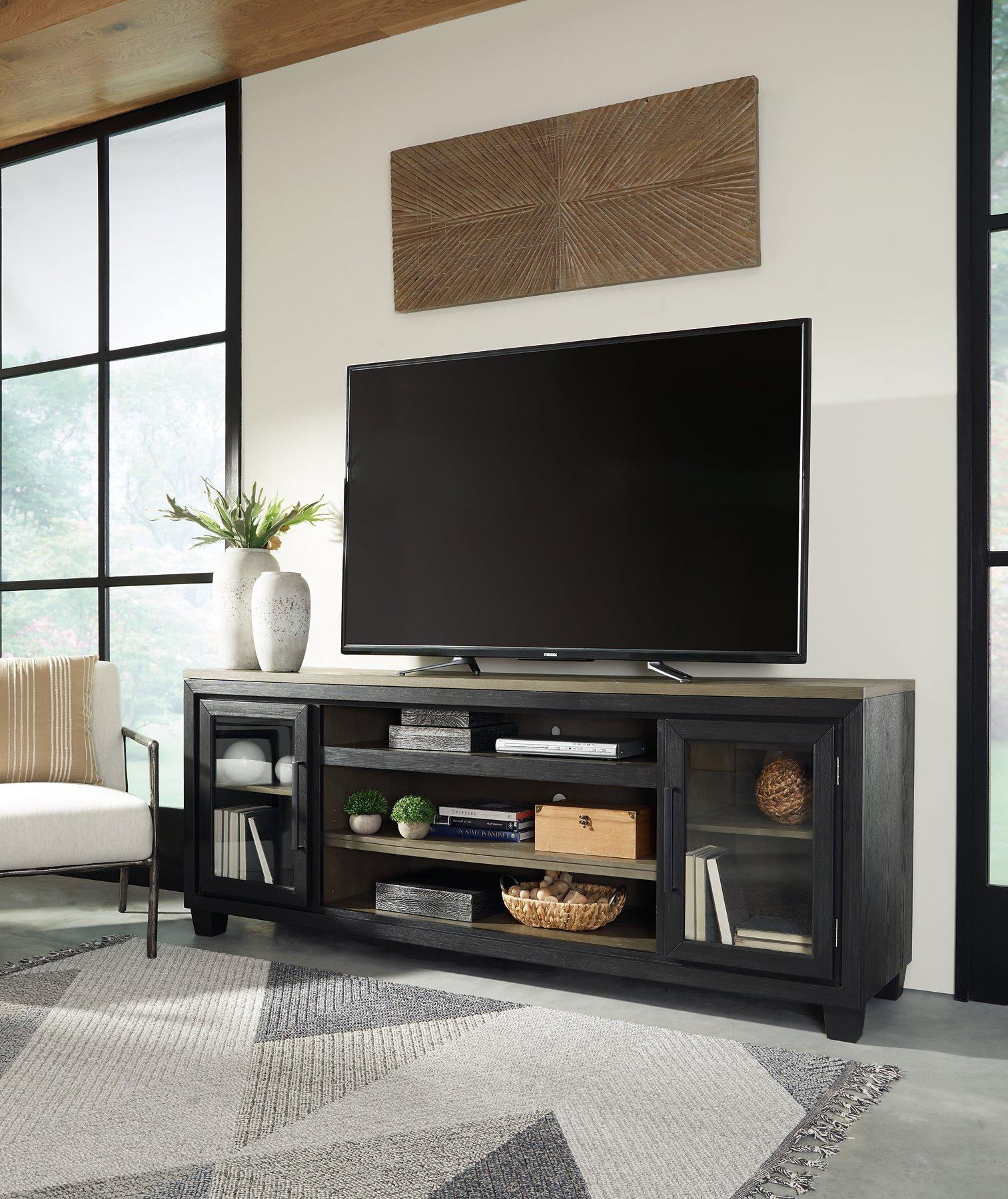 Foyland 83" TV Stand - Ideal Furniture (Fresno,CA)