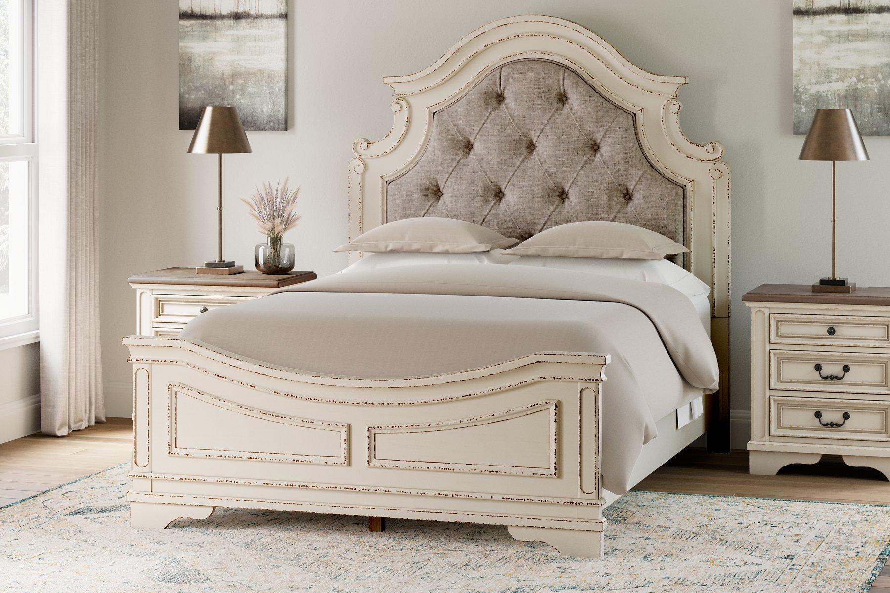 Realyn Upholstered Bed - Ideal Furniture (Fresno,CA)