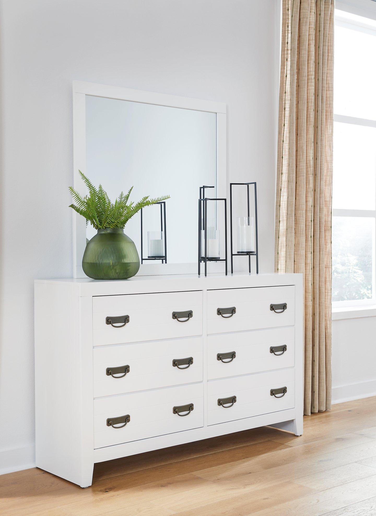 Binterglen Dresser and Mirror - Ideal Furniture (Fresno,CA)
