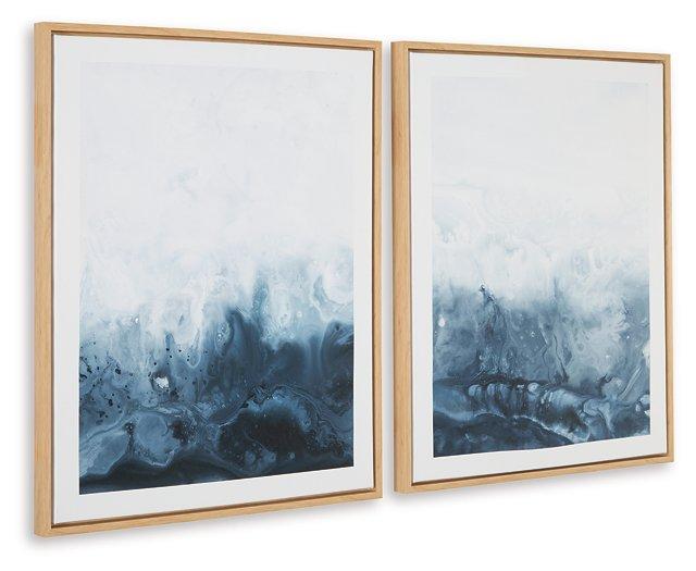 Holport Wall Art (Set of 2) - Ideal Furniture (Fresno,CA)
