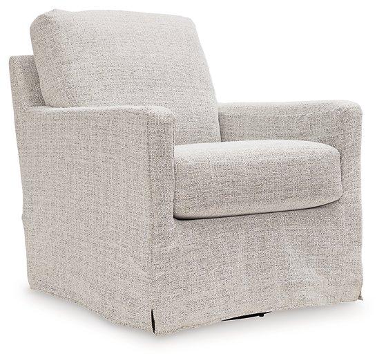 Nenana Next-Gen Nuvella Swivel Glider Accent Chair - Ideal Furniture (Fresno,CA)