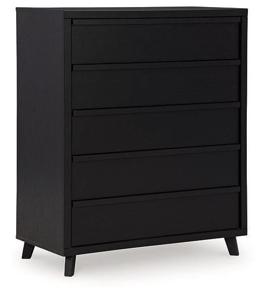 Danziar Wide Chest of Drawers - Ideal Furniture (Fresno,CA)