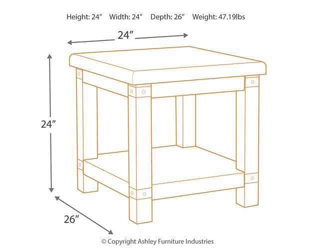 Carynhurst End Table Set - Ideal Furniture (Fresno,CA)